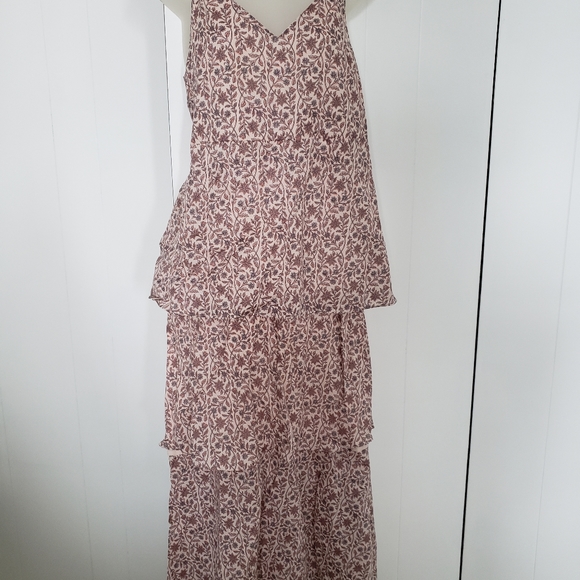 Banana Republic boehme tiered MIDI dress - Picture 6 of 8